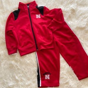 Toddler Huskers Sweatsuit